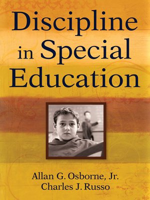 cover image of Discipline in Special Education